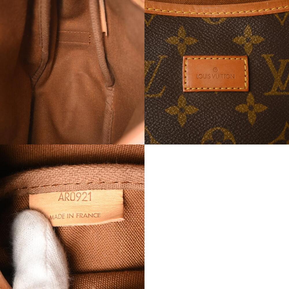 Louis Vuitton Saumur Bag Monogram Brown Canvas Shoulder - Picture 11 of 11